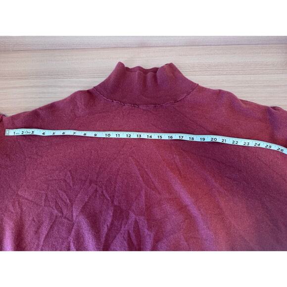 Free People Cashmere Cropped Sweater Pink/Purple/Red Size M - Picture 3 of 7